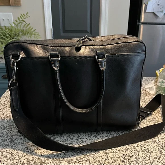 Coach metropolitan slim brief